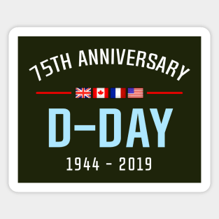 D-Day 75th Anniversary Sticker